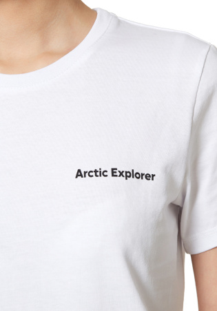 Женская футболка Arctic Explorer Белый Женская футболка Arctic Explorer Белый