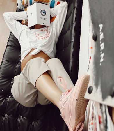 Лонгслив из хлопка unisex Белый Лонгслив из хлопка unisex Белый