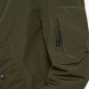 Мужская куртка BOMBER из натурального гусиного пуха Хаки Мужская куртка BOMBER из натурального гусиного пуха Хаки