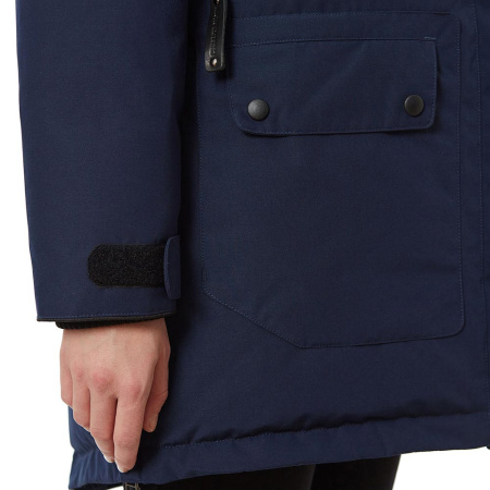 Женская парка POLARIS для суровой зимы. Цвет: Синий