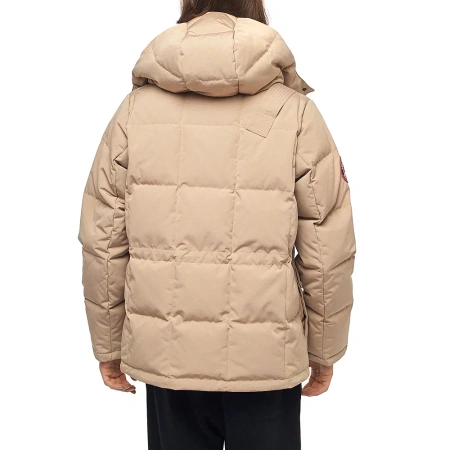 Стеганая пуховая женская куртка GAZ Бежевый