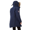 Женская парка POLARIS для суровой зимы. Цвет: Синий